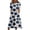 Blue(Halloween Pumpkin), variant on Halloween Womens Summer Dresses Comfy Funny Cartoon Ghost Medieval Dress Short Sleeve Vintage Relaxed Fit Flowy Midi Halloween Costumes for Women Saffron XL