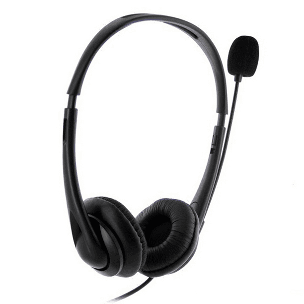 TSEXIEFOOFU USB Noise Cancelling Microphone Headset Call Centre Office Telephone Corded
