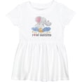 thumbnail image 3 of Inktastic I Love My Babysitter Elephant Family Girls Baby Dress, 3 of 5