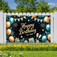 thumbnail image 7 of Decorative Design Happy Birthday Banner Balloon Decoration Birthday Party Backdrop for Birthday Party Event Decoration Indoor, 7 of 7
