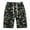 Camouflage, variant on Funicet Men's Cargo Shorts Elastic Waist Relaxed Fit Cotton Casual Outdoor Lightweight Work Shorts Multi-Pockets