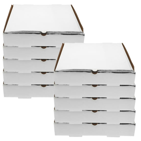 MERRYHAPY Take Out Pizza Container Pizza Boxes Paper 10pcs