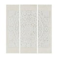 thumbnail image 4 of Mandala en Bois Blanc Toile Imprimée Blanche, 4 of 4