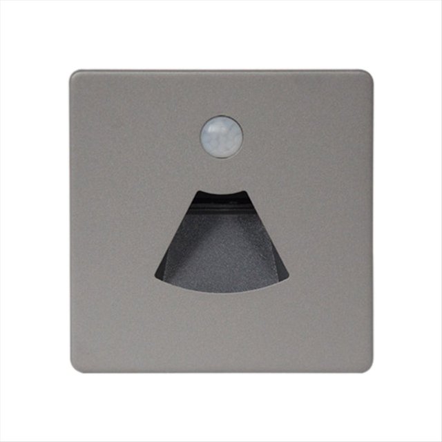 3W LED Sensor de Movimiento Noche Luz LED Incrustado Escalera Paso Impermeable Luz con Sensor de Movimiento para RV Remolque, C