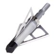 thumbnail image 5 of Velox CX Terminus Three Blade Crossbow Broadhead, 100-Grain, 3-Pack, Aluminum and Steel, 14694, Silver/Black, 5 of 8