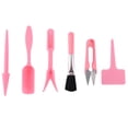 thumbnail image 3 of Garden Tools Set 19 Pcs Succulent Plants Tools Planting Gardening Trimming Pruning Shears Scissors Cutter Rake Spatula Root Hook[pink], 3 of 8