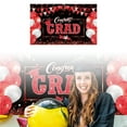 thumbnail image 2 of 70.8" x 43" Large Graduation Banner Backdrop for Class of 2026, Red and Black Congrats Grad Party Wall Hanging Graduation Themed Celebration Bannerand Photo Background Decor, 2 of 6