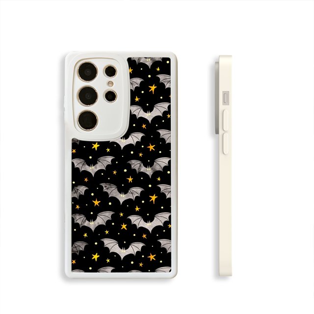¡Mantenga su iPhone seguro y libre de rayones con esta elegante funda para teléfono plateada mate de doble capa!