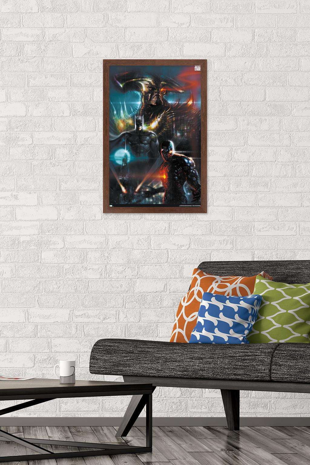 DC Zack Snyder's Justice League - Liam Sharp Variant Wall Poster, 14.725" x 22.375", Framed