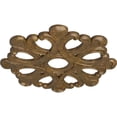 thumbnail image 3 of Ekena Millwork 20 7/8"OD x 3 5/8"ID x 1"P Angel Ceiling Medallion (Fits Canopies up to 4 3/8"), Hand-Painted Rubbed Bronze, 3 of 7