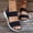 Blue, variant on Pull-On wedge sandals Flat Open Toe Wedge wedge sandals Medium Arch wedge sandals Slip-Resistant Low Heel Arch Support Wedge