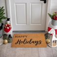 thumbnail image 6 of Front Door Mat Christmas Happy Holidays Doormats Christmas Door Mat Front Door Mat Funny Doormat Welcome Mats Mats Funny Doormat Cute Rugs For Entrance Indoor Carpet - 1 * Carpet, Cloth, 6 of 7