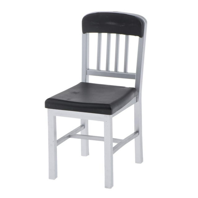 Silla en miniatura 1/6, muebles y accesorios para muñecas, para exhibiciones artesanales, escenas, juguetes para Baoblaze Silla miniatura de la casa de muñecas