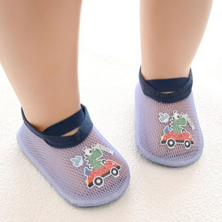 

NEGJ Animal Kids Boys Girls Socks Barefoot Aqua Shoes Socks Non Slip Floor Cartoon Pattern Mesh Sneakers Shoes