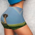 thumbnail image 4 of Lsque Elephant Dog Pattern High Waisted Biker Shorts for Women-Tummy Control Fitness Athletic Workout Running Yoga Gym Shorts,Moisture-Wicking-X-Large, 4 of 9