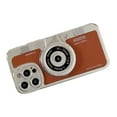thumbnail image 1 of Dsscvnef Unique Cute 3D Cartoon Retro Camera Phone Compatible with Shockproof Protector Soft TPU Leather Long Lanyard Stylish Design, 1 of 3