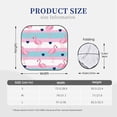 thumbnail image 3 of Saiise Flamingo1 for Foldable Car Sun Shades (2-Pack) Offer Sun Protection with an Easy-fold Design for Convenient Windshield Shading-Medium, 3 of 6