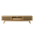 thumbnail image 5 of Media TV Stand Console Table, Wood, Brown Oak, Modern Contemporary Urban Design, Living Lounge Room Hotel Lobby Hospitality, 5 of 8