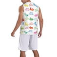 thumbnail image 2 of Sikiie Happy Easter Rabbit Basketball Jersey Reversible Men's Mesh Athletic Sports Shirts Training Practice S-4XLX-Large, 2 of 6