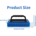 thumbnail image 2 of 4 Pcs Screen Printing Scrub Pad with Handle – Screen Print Ink Scraper Remover for Reclaiming Mesh, Screen Printing Ink Cleaner & Accessories for Screens, Squeegees and Frames, 2 of 2