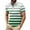 Green, variant on ZCFZJW Polo Shirts for Men Big and Tall Regular Fit Summer Short Sleeve Lightweight Performance Golf Shirt Mesh Summer Casual Striped T-Shirt Tops Green XXL