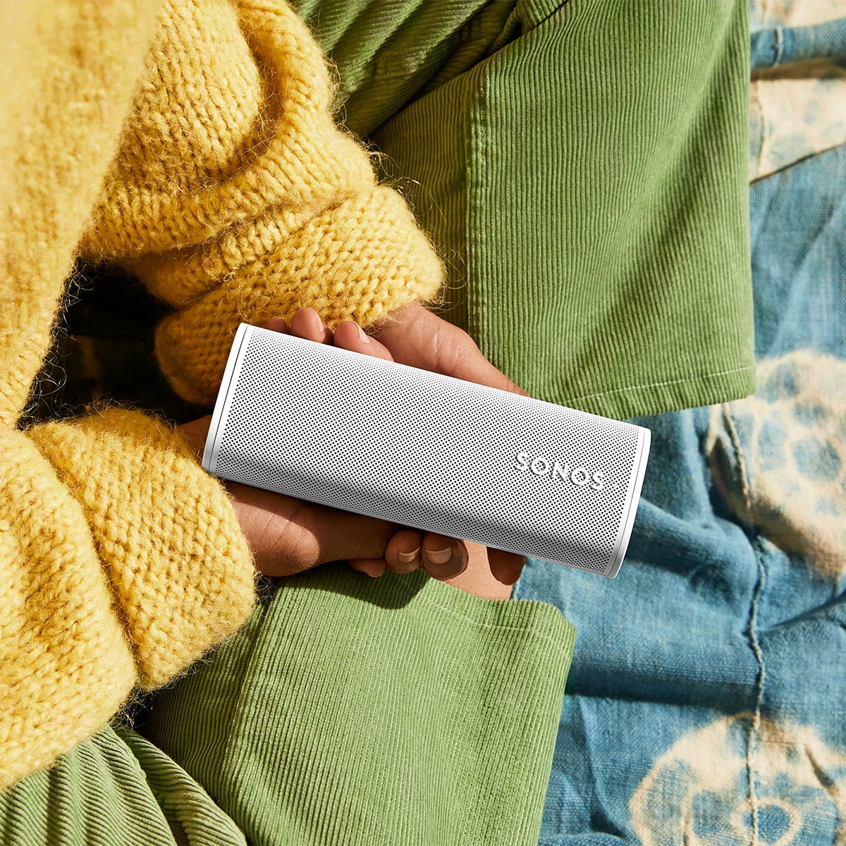 Sonos Roam 2 Portable Waterproof Bluetooth Speaker, Perfect for Home & Travel (White)  (图2)
