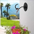 thumbnail image 2 of Hyrbek Iron Ceiling Hook Ceiling Hook Plant Hook Strong Wall Hanging Black Decorative Flower Basket Hook , Small Plide Hook Celebal Hook Hook Powerful Wall Hanging Black Decoration Flower Basket Hook, 2 of 3