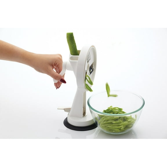 Kitchen Craft Rotary Runner Bean Slicer Suction Pad