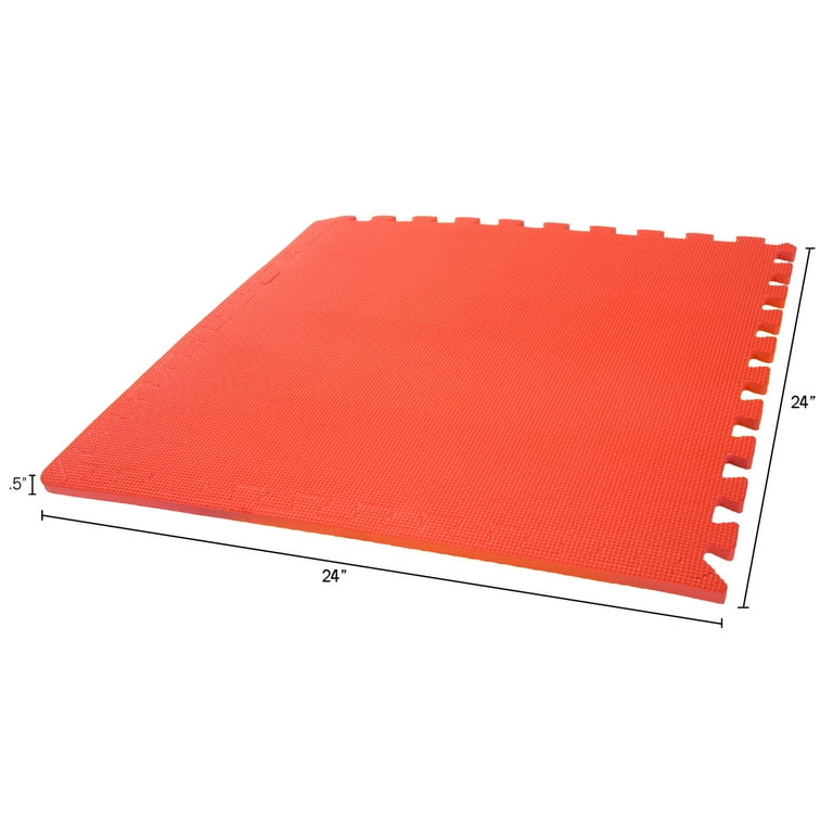Stalwart Multi-Color 24 in. x 24 in. x 0.50 in. Interlocking EVA Foam Floor Mat (4-Pack) Stalwart Multi-Color 24 in. x 24 in. x 0.50 in. Interlocking EVA Foam Floor Mat (4-Pack)