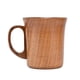 thumbnail image 4 of Drinking Cup, Wooden Mug Reusable Ergonomic 280ml With Handle For Office Wine Whisky, 4 of 8