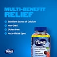 thumbnail image 5 of Tums Gummy Bites Dietary Supplement for Occasional Heartburn Relief, Upset Stomach and Acid Indigestion, Cherry Berry Burst - 108 Count, 5 of 11