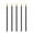 A, variant on FcBaudy Eyeliner Gel Pencil, Waterline Eyeliner, Waterproof Smudge Proof Disposable Eyeliner Brush Portable Beauty Tool Makeup Brush Eyeliner Brush Lip Liner Brush 50 Pcs Makeup brush