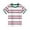 Pink, variant on Generic Kids Girls Summer Striped T Shirts Round Neck Short Sleeve Casual Shirts Fashion Comfortable Tee Tops for 3-15 Years