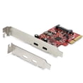 thumbnail image 1 of Tarjeta PCIe StarTech.com USB 3.2 Gen 2x1 (10 Gbps) USB C de 2 puertos, 1 of 4