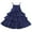 Blue, variant on Diufon A-Line Dresses for Baby Girls Summer Trendy Polka Dot Dress Sleeveless Layered Dress