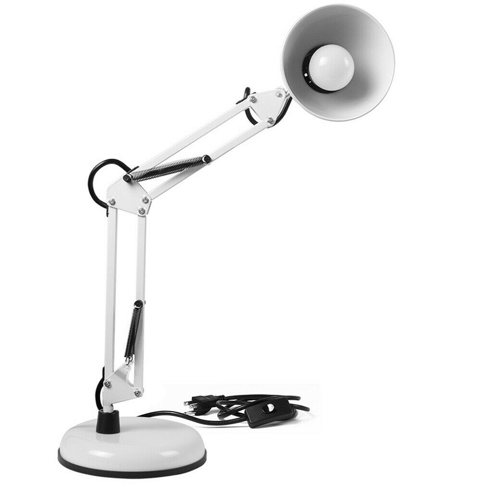 Electric Architect Desk Lamp Clamp Swing Arm Reading Table Lamp Home