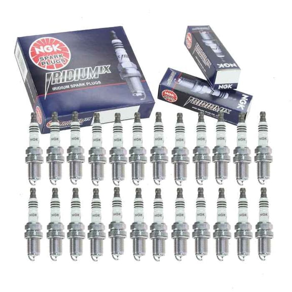 24 pc NGK Iridium IX Spark Plugs compatible with Mercedes-Benz SL600 5.5L V12 2004-2011