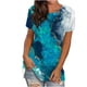 thumbnail image 2 of Puntoco, camisetas a la moda para mujer, divertidas camisetas informales holgadas con estampado, blusa, camisa de cuello redondo con estampado Puntoco Puntoco-2303, 2 of 5