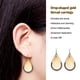 thumbnail image 3 of Pendientes de gota de agua 2 uds cadena colgante Simple grande Qarigey, 3 of 6