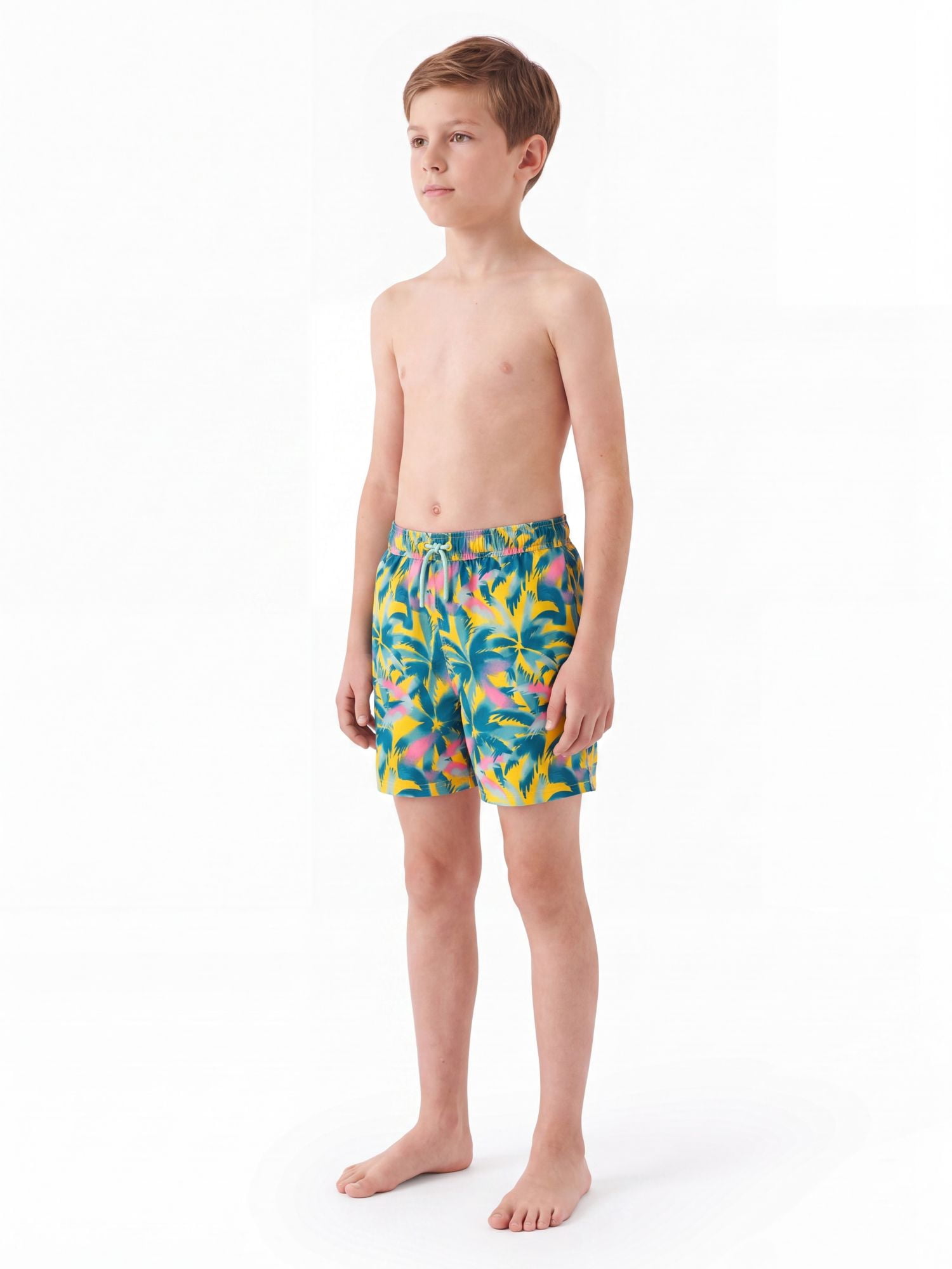 Ocean Gear Boys Print 5.5 inch Swim Trunks , Sizes 4-18