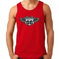 thumbnail image 2 of Route 66 WINGS Route 66 Man TANK TOP Graphic TankTop Soft and Comfy Tank Top, Lightweight Tank Top Color Red Size Small, 2 of 3