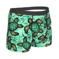 thumbnail image 3 of Daiia Sea Turtle Men's Underwear Boxer Briefs, Cotton Stretch Moisture-Wicking Underwear-Large, 3 of 9