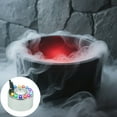 thumbnail image 7 of 【2-Pack】USB Powered Halloween Witch Cauldron Fog Maker with Colorful LED Lights, Mystical Fog Effect for Indoor Fish Tank & Living Room Party Home Decoration, 7 of 7