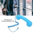 thumbnail image 4 of Retro Cell Phone Handset, 3.5mm Sound Plug Wired Telephone Handset Receiver, Adjustable Volume Radiation Proof for Phones Computers, Fun Unique Handset, 4 of 7