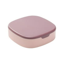 TELOLY Travel Jewelry Box Square Jewelry Box Mini Portable Makeup Storage Bag Travel Jewelry Case with Small Storage Boxes for Rings Earrings Necklaces Earring Holder Organizer Hanging