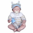 thumbnail image 1 of Muñeca Reborn de algodón PP de silicona de 480 mm Muñeca realista Bebé Niños, 1 of 8