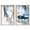 Blonde Frame, variant on Scumbled and Azure Skies Shadowbox Print Blue and Sage Art Set by Art Remedy, Black Frame, 30 x 45