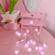 thumbnail image 5 of Guirnalda de luces LED con forma de corazón rosa de 3 m, 20 unidades, funciona con pilas, ideal para fotografía, jardín, hogar, decoración de paisajes (blanco cálido), 5 of 6