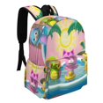 thumbnail image 2 of Wonderoos-theme Backpack, Campus style schoolbag Bookbag with Adjustable Shoulder Straps And Large Zip Compartment, Unisex Travel Bags.42x30x15cm, 2 of 6