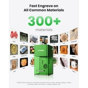 xTool F1 2-in-1 Dual Laser Engraver with Smoke Purifier, Lightning Speed Portable Fiber Laser Engraver for Metal Wood Leather Plastic Acylic Jewelry Craft Engraving